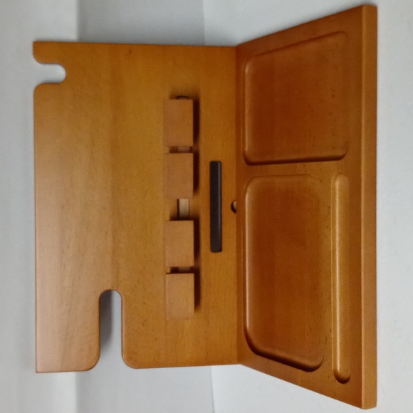 Wood Phone Docking Station Men's Practical Gift Set - Picture 3 of 4